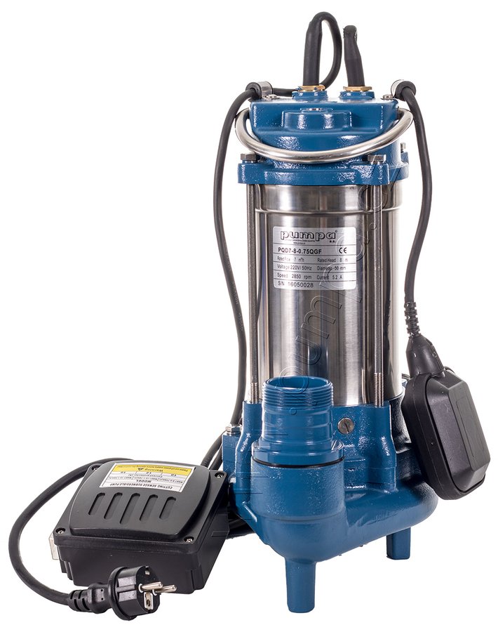 BLUE LINE PQD7-16-1.5QGF s plovákem