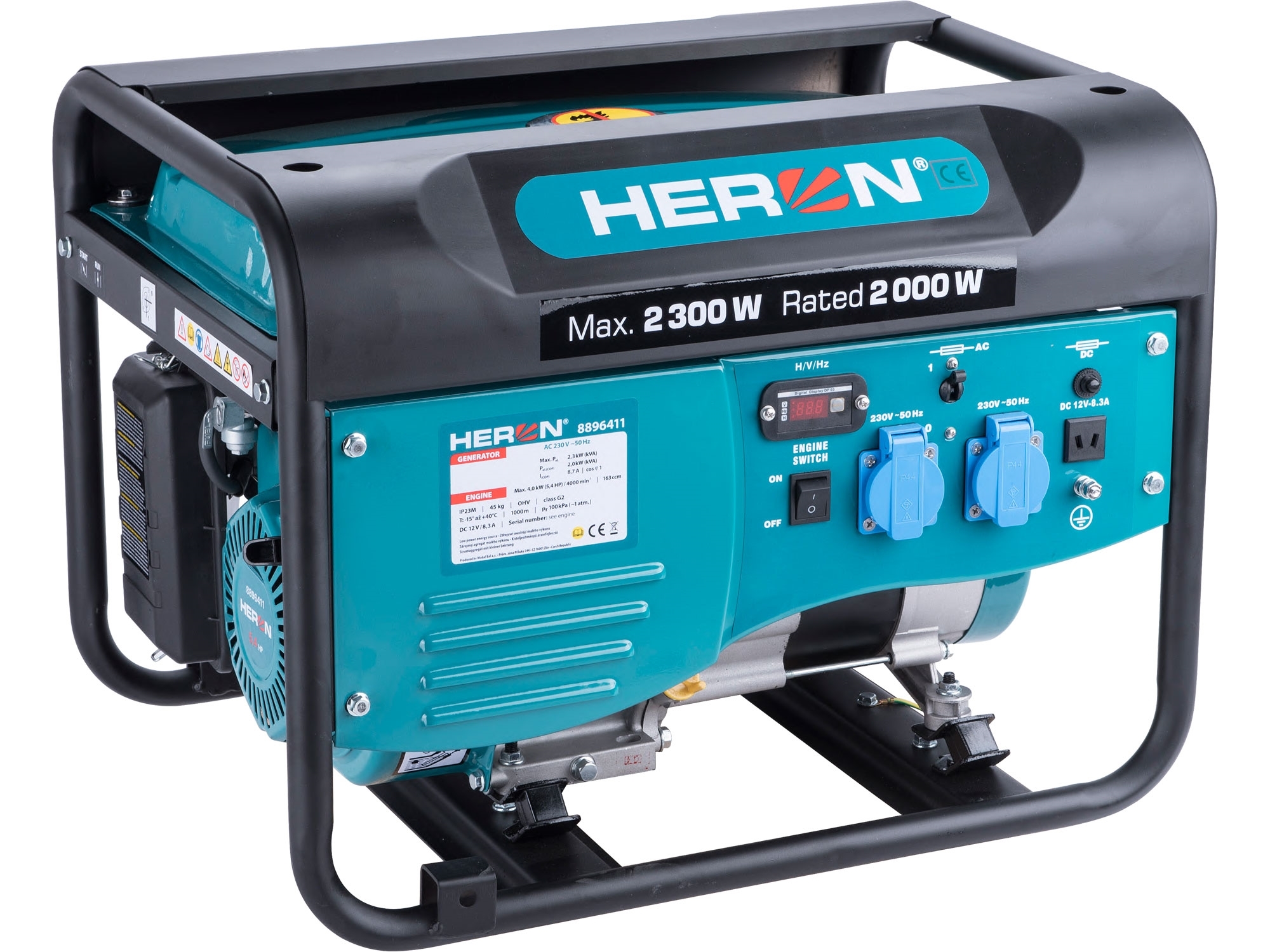 Benzínová elektrocentrála HERON (8896411)