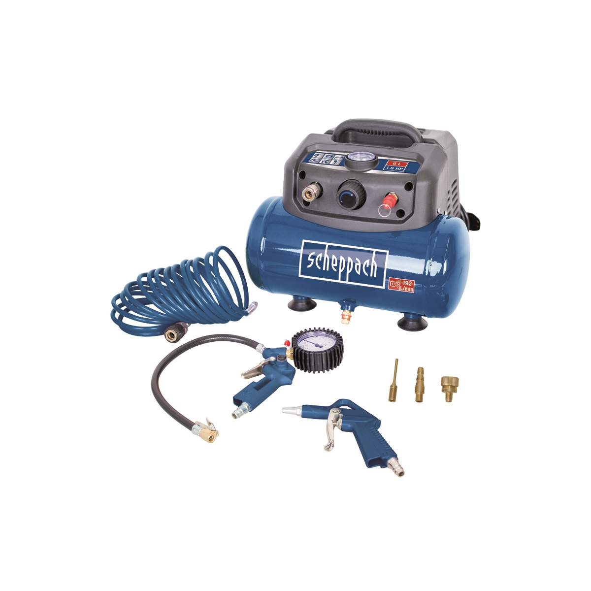 Bezolejový kompresor SCHEPPACH HC 06