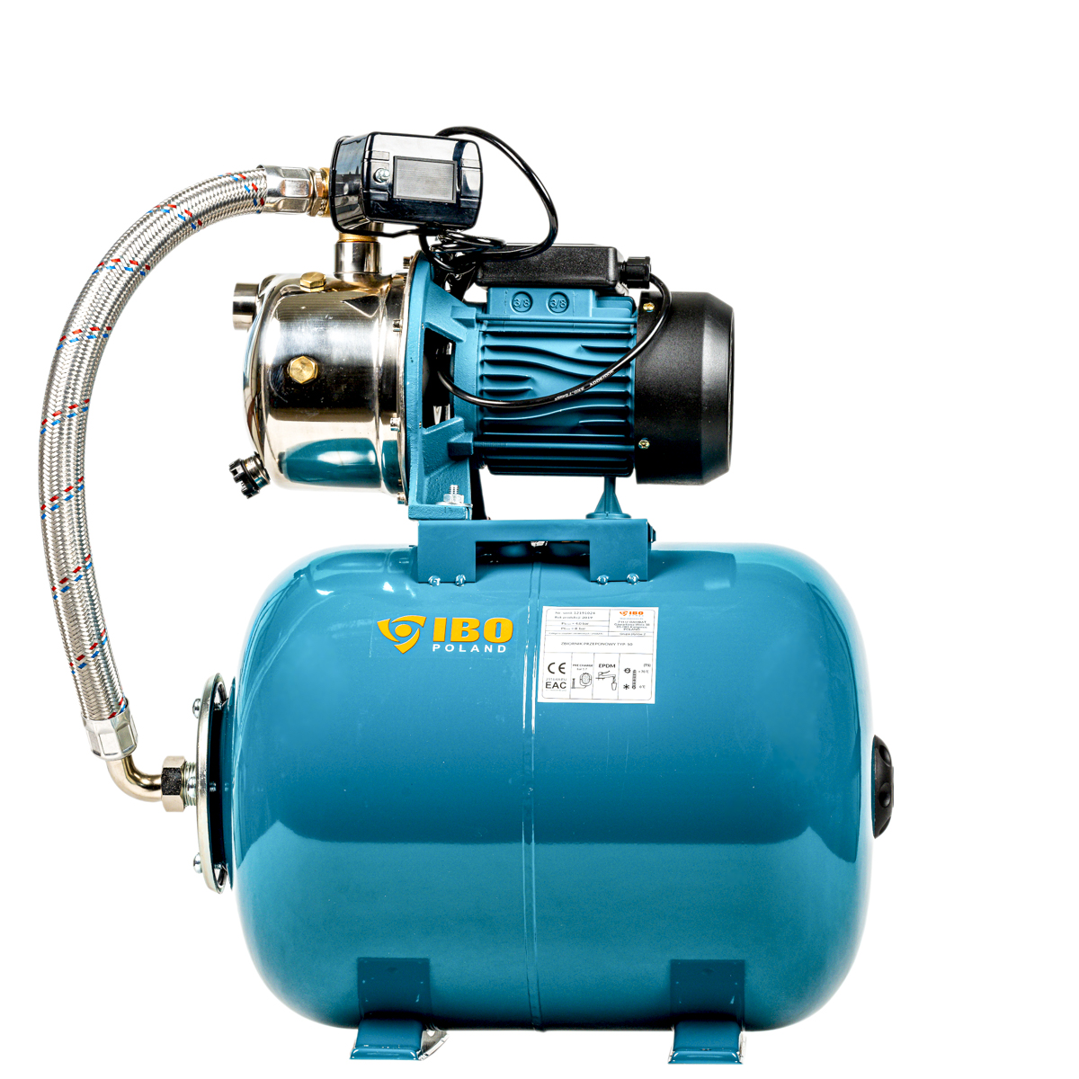 Domácí automatická vodárna IBO AJ 50/60 s 100l nádobou 230V