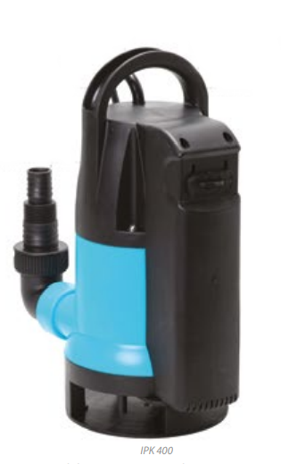 Drenážní ponorné čerpadlo s integrovaným plovákem IBO IPK 400
