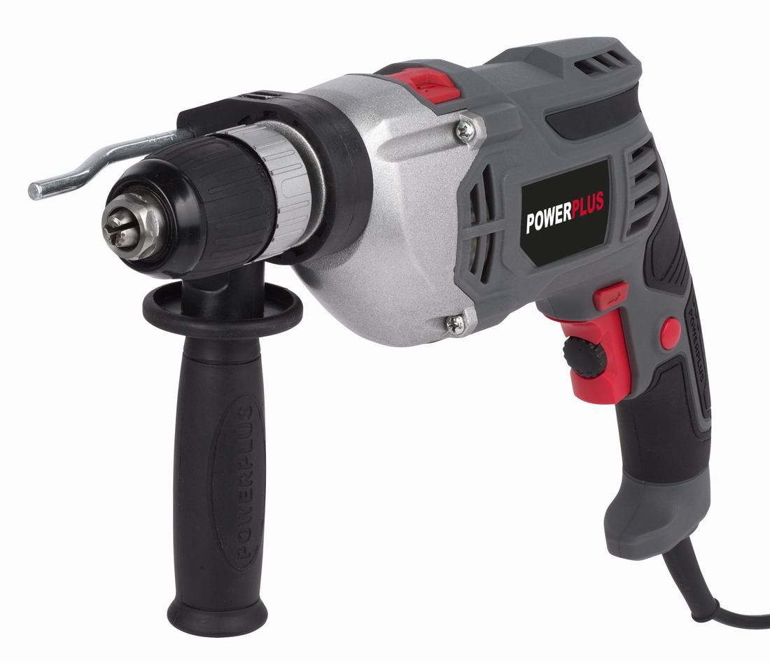 Elektrická vrtačka POWERPLUS s příklepem 950 W