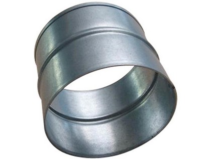 Haco Spojka kovová na flexo Potrubí 125mm