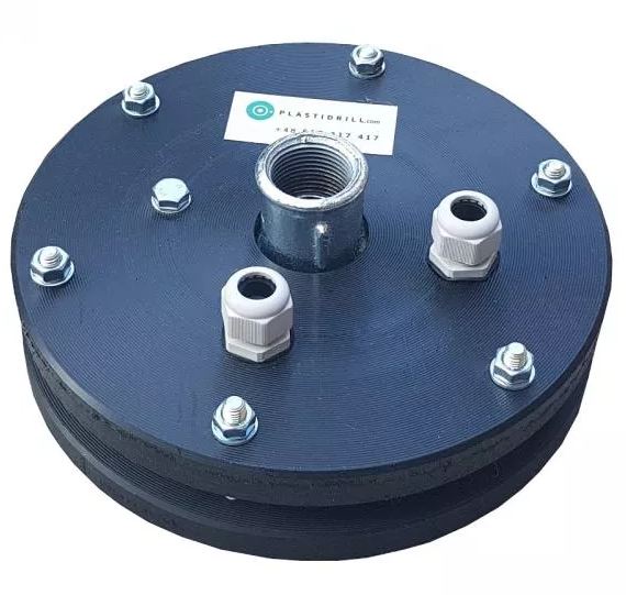 Instalační hlavice na vrt 160mm