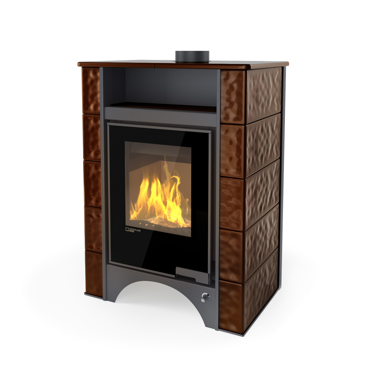 Kachlová kamna s výměníkem AQUAFLAM VARIO PERU 11/5kW