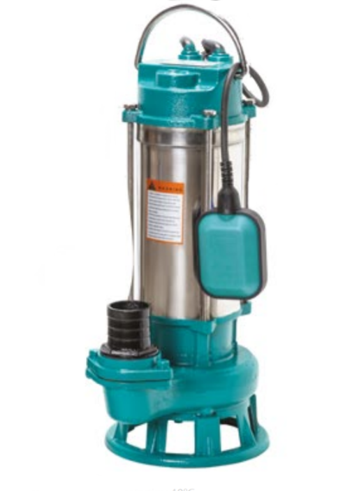 Kalové čerpadlo IBO V1500 s drtičem a plovákem 230V