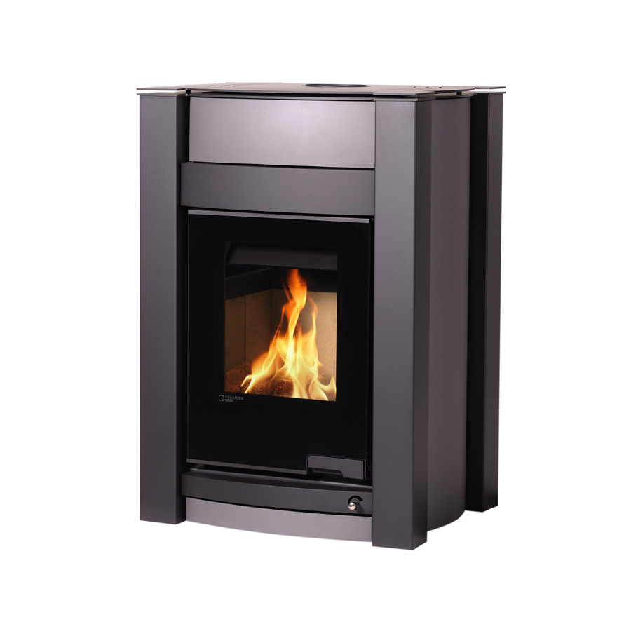 Kamna s výměníkem AQUAFLAM VARIO KALMAR 11/5kW šedá