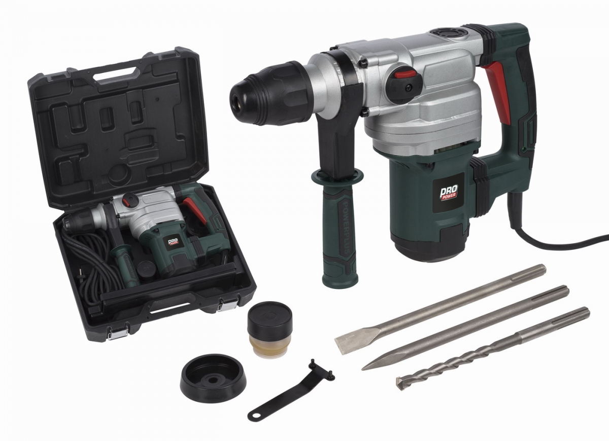 Kombinované kladivo POWERPLUS 1.050W SDS Max