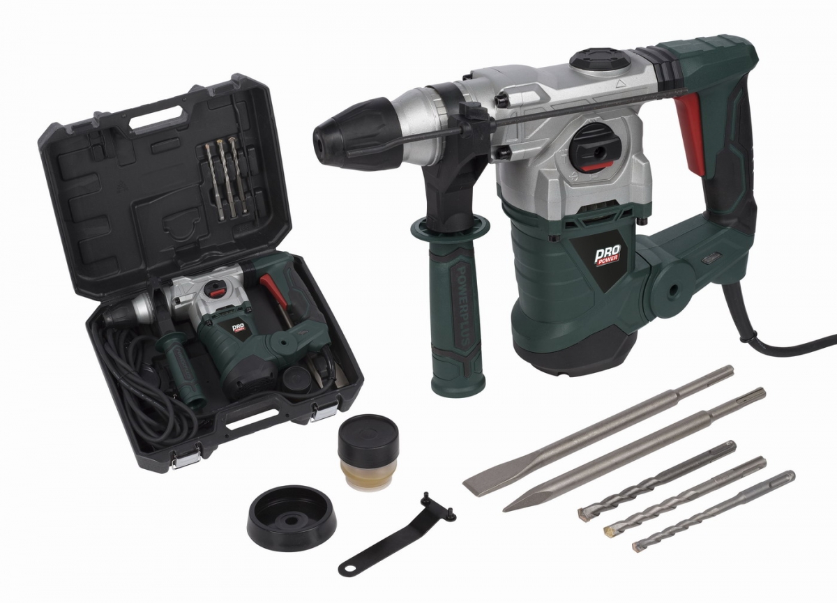 Kombinované kladivo POWERPLUS 1.500W SDS Plus