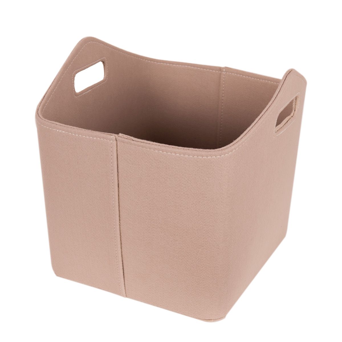 Koš na dřevo plstěný