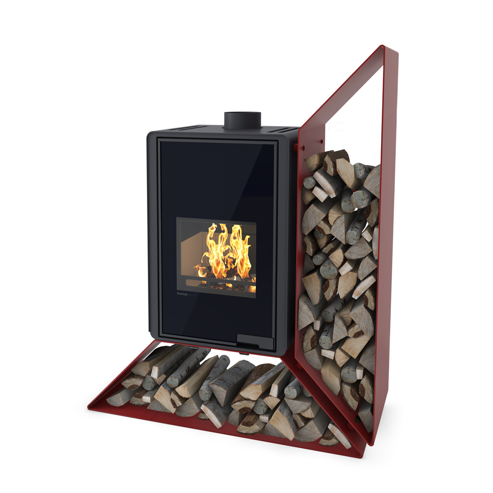 Krbová kamna FLAMINGO DELUXE KAMPA pravá