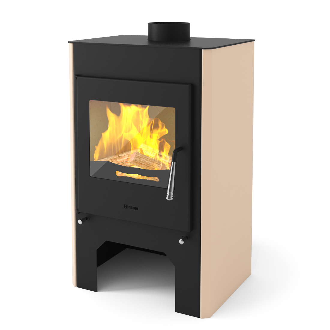 Krbová kamna FLAMINGO ESPO III krémová