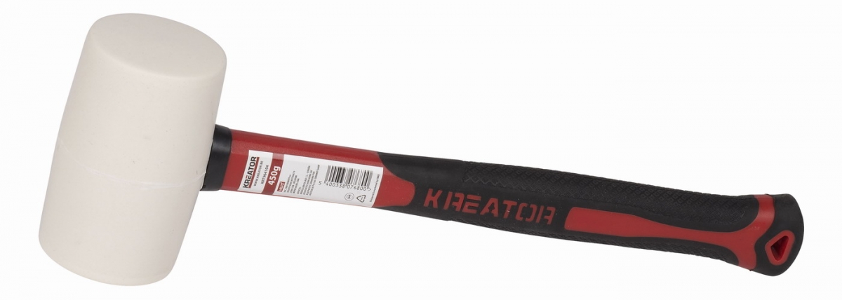 Kreator Gumová palice bílá 450g - Laminátová násada