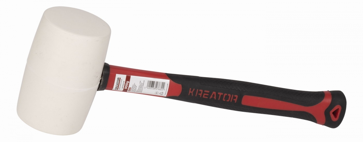 Kreator Gumová palice bílá 900g - Laminátová násada