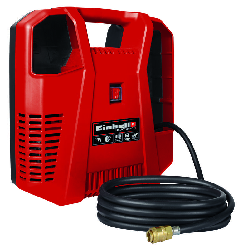 Kufříkový kompresor EINHELL TC-AC 190/8 OF Set