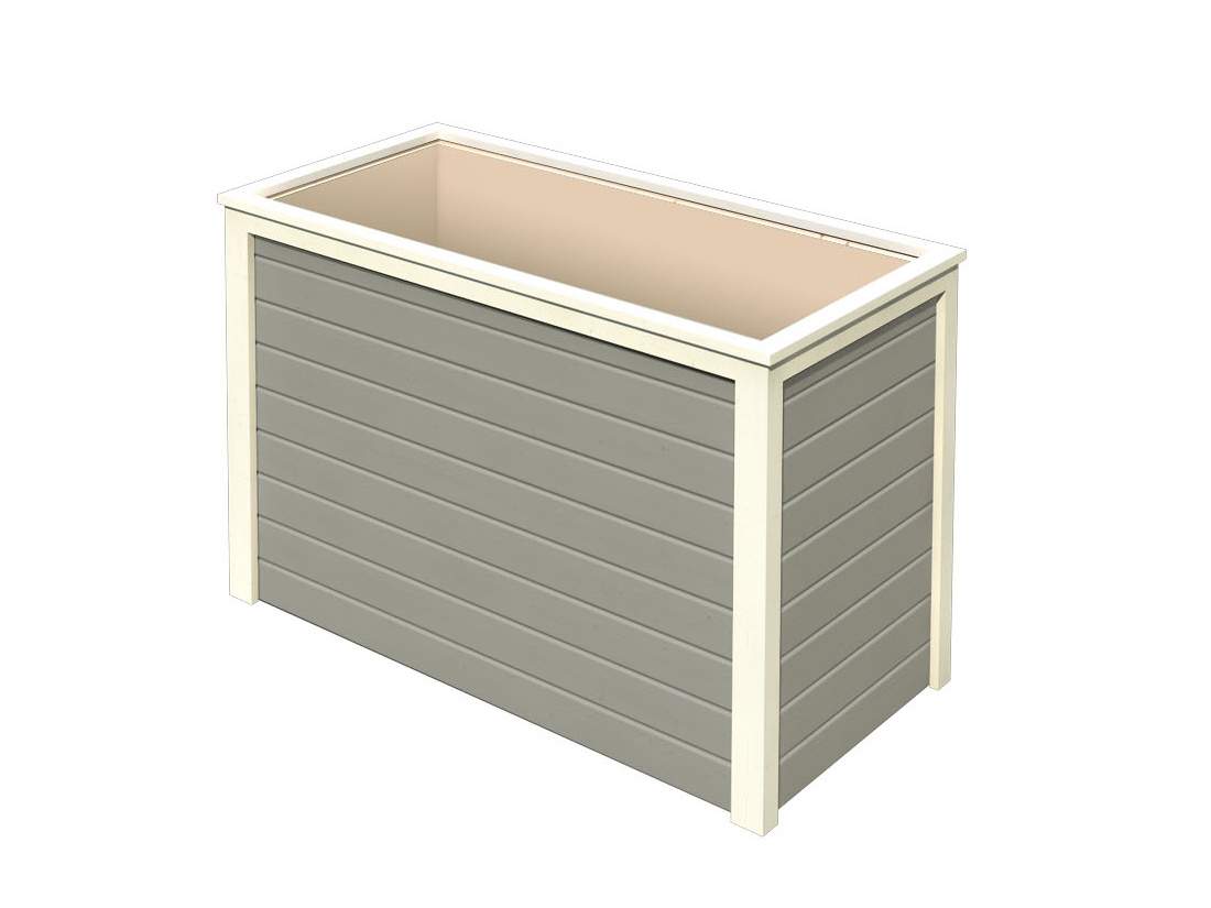 LANIT Vyvýšený záhon KARIBU HOCHBEET 191 (88887) seidengrau Sleva 3 % za registraci na RedEd.cz