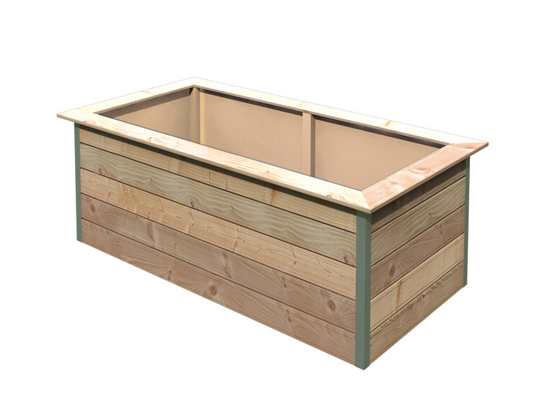 LANIT Vyvýšený záhon KARIBU HOCHBEET 202 (83325) douglasie Sleva 3 % za registraci na RedEd.cz