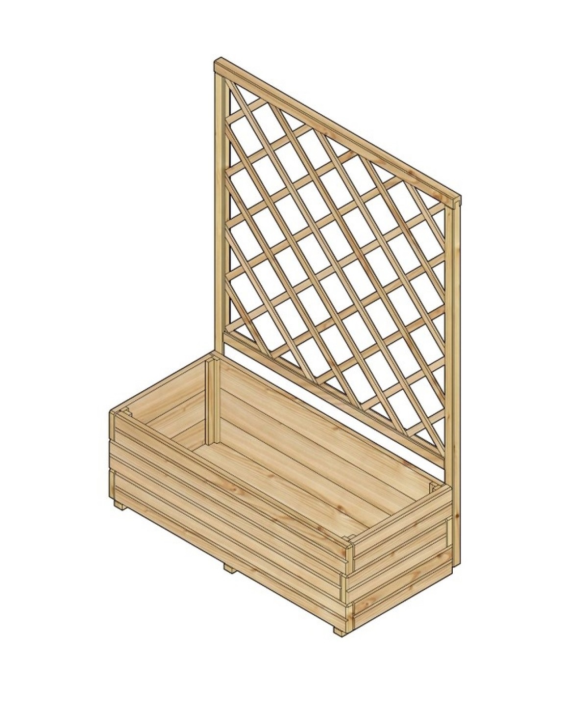 LANIT Vyvýšený záhon LANITPLAST POTTING9 (S7287) Sleva 3 % za registraci na RedEd.cz