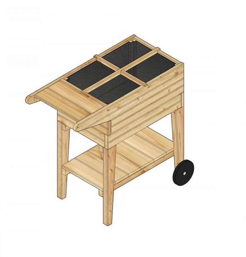 LANIT Vyvýšený záhon LANITPLAST STILT1 (S7290) Sleva 3 % za registraci na RedEd.cz