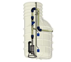 Master set pro tlakovou kanalizaci Pumpa INOX Morava 5-16-T 1