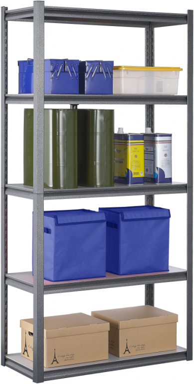 Policový regál AHProfi s 5 policemi