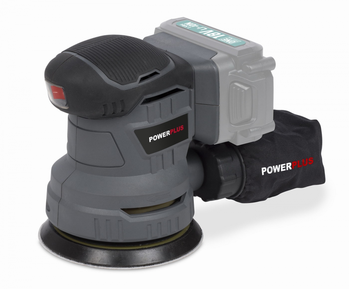 Powerplus AKU excentrická bruska POWEPLUS 18V LI-ION (bez baterie)