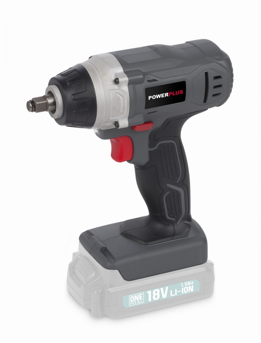 Powerplus AKU rázový utahovák POWEPLUS 18V LI-ION (bez baterie)