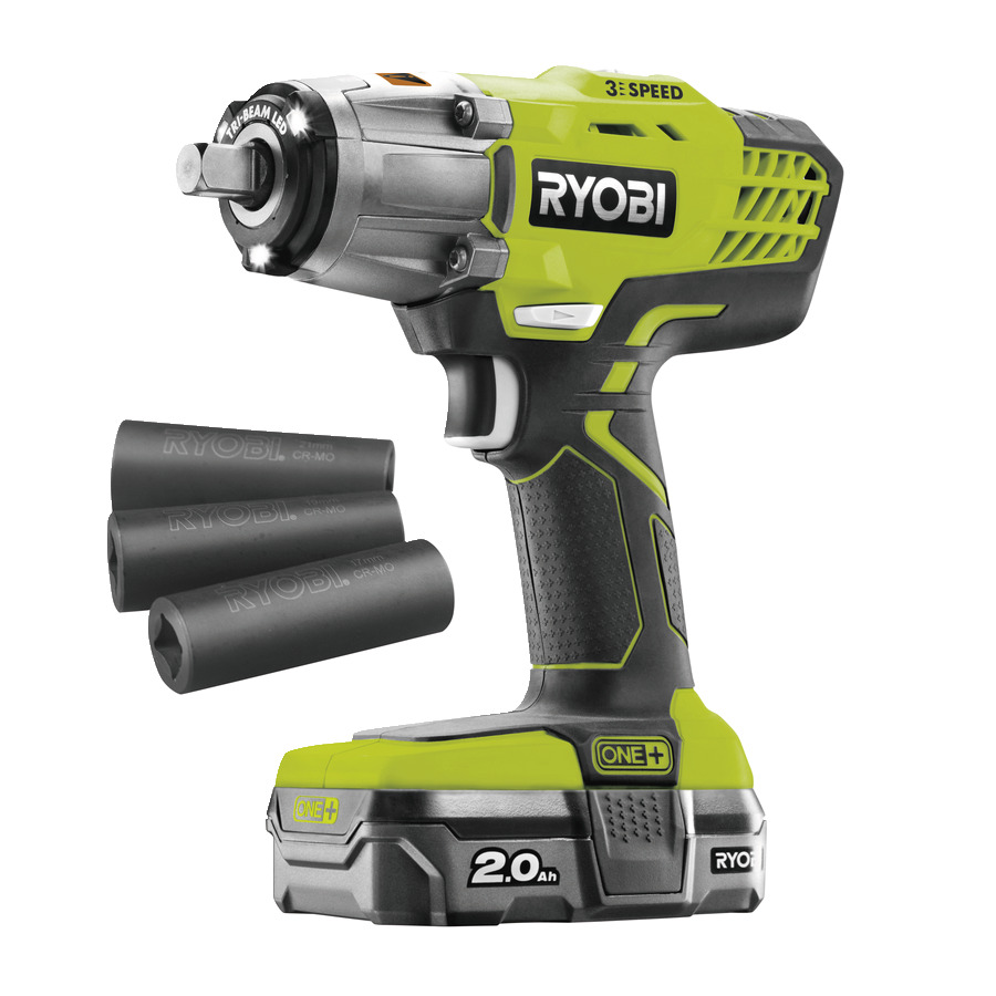 Rázový utahovák RYOBI R18iW3-120S 18V + akumulátor + nabíječka