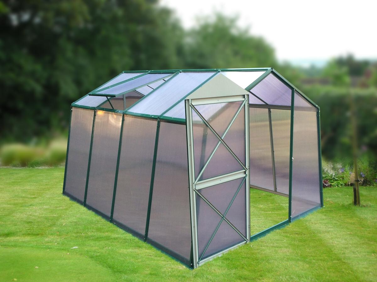 Skleník LANITPLAST DODO 8x10 - DÁRKY PC 4 mm zelený Sleva 3 % za registraci na RedEd.cz