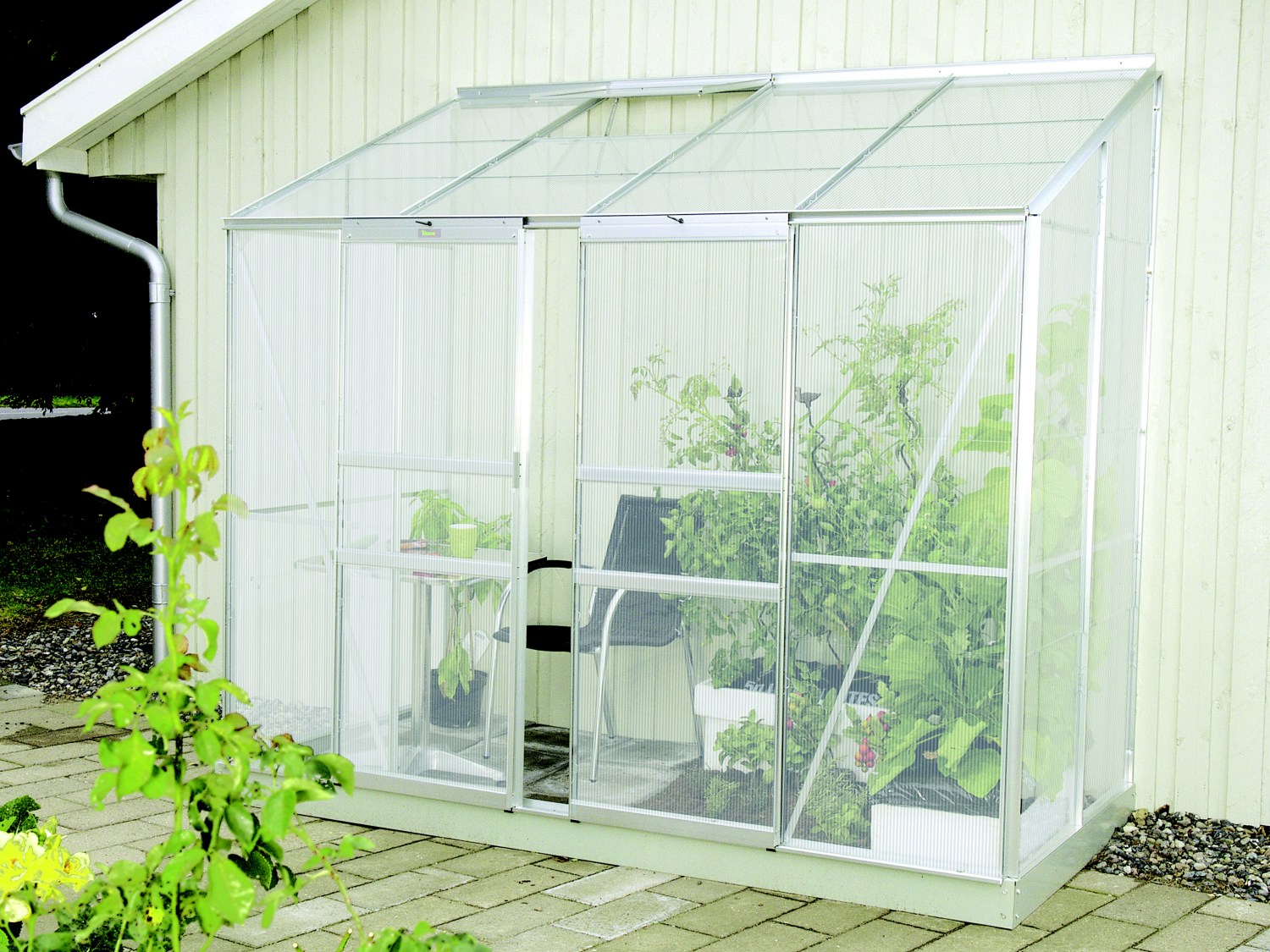 Skleník VITAVIA IDA 3300 PC 4 mm stříbrný Sleva 3 % za registraci na RedEd.cz