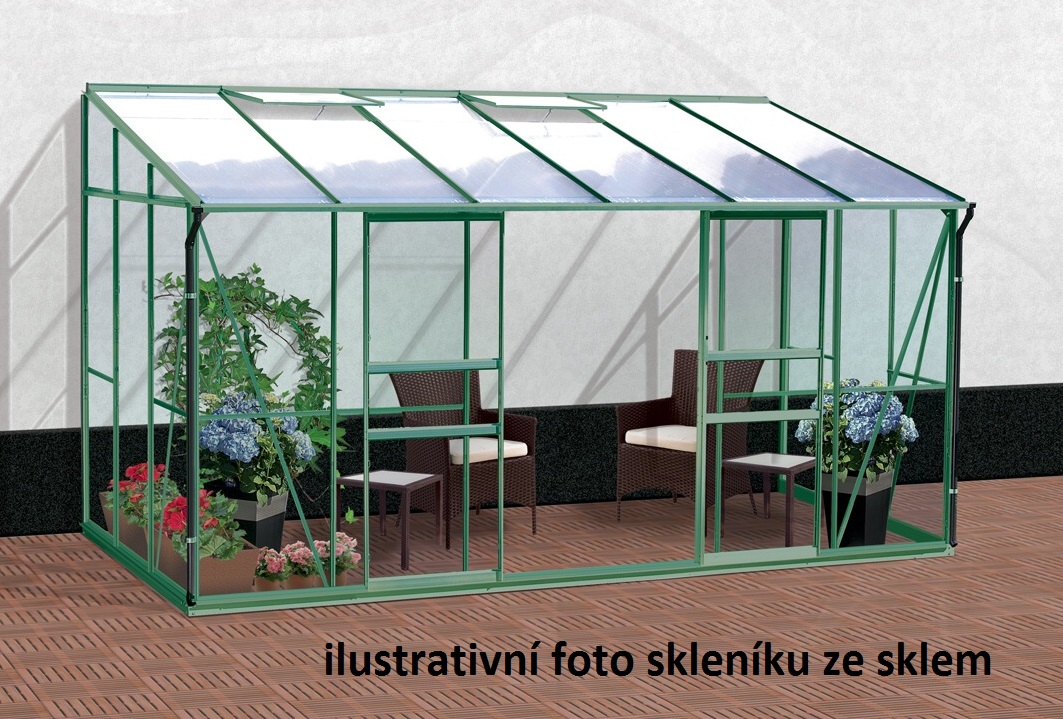 Skleník VITAVIA IDA 7800 PC 6 mm zelený Sleva 3 % za registraci na RedEd.cz