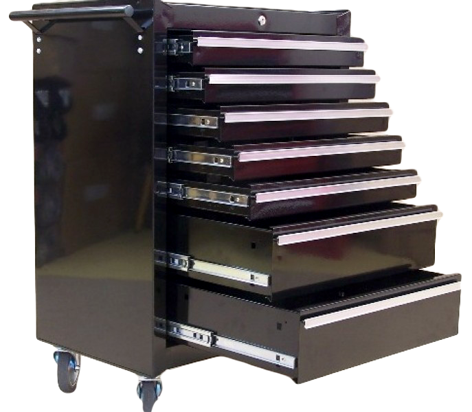 Skříň na nářadí TORIN BIG RED pojízdná černá