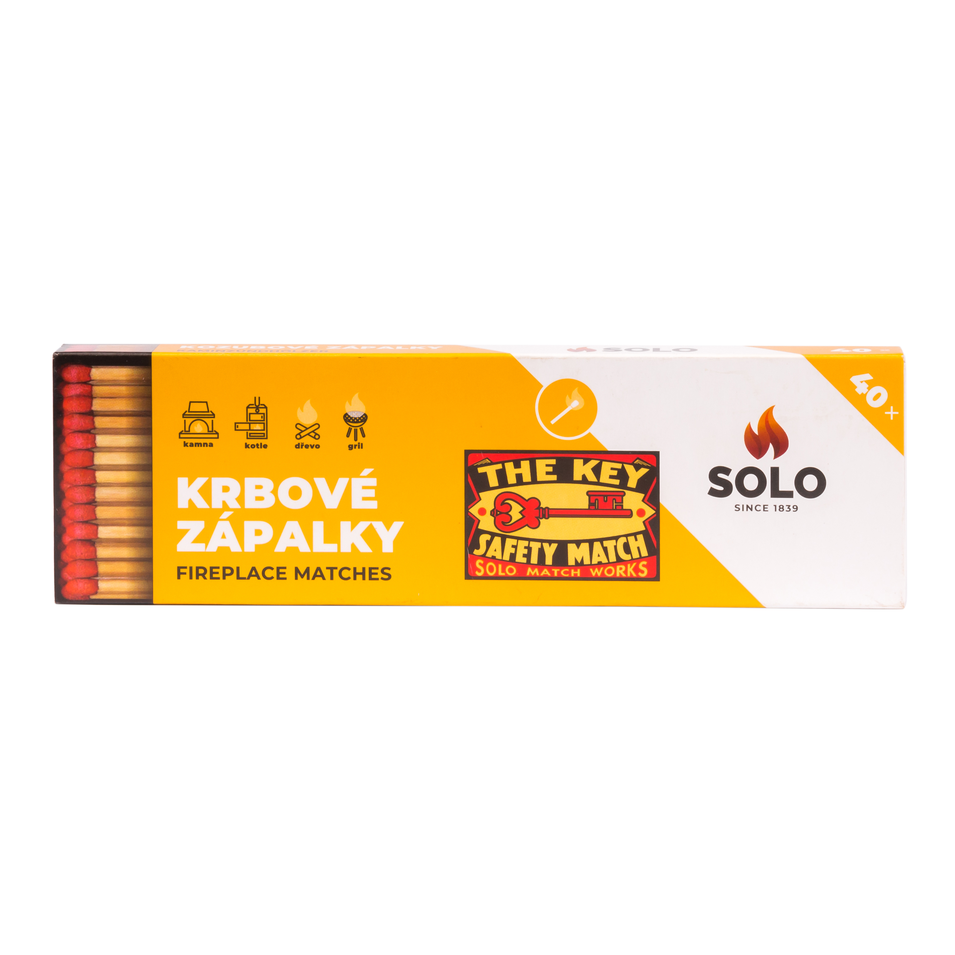 Solo Sušice SOLO zápalky krbové KR 40