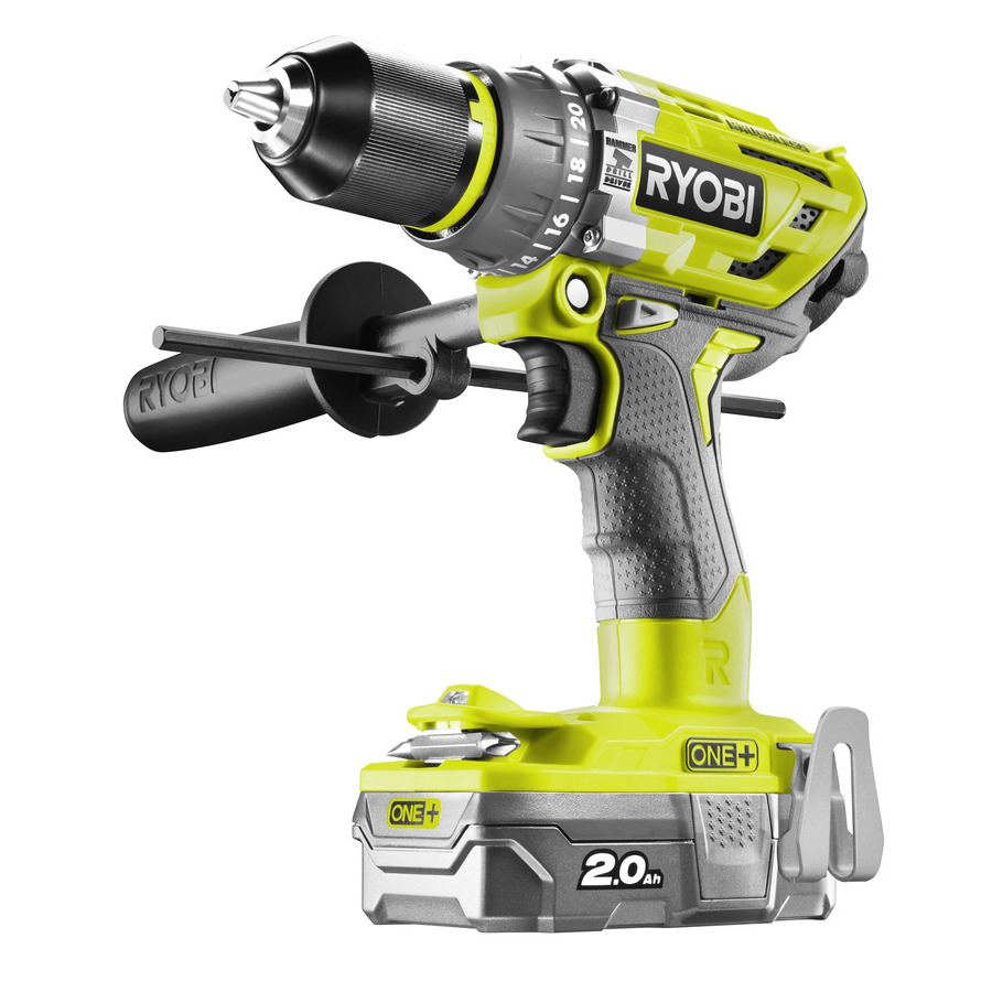 Šroubovák RYOBI R18PD7-220B 18V + akumulátor + nabíječka