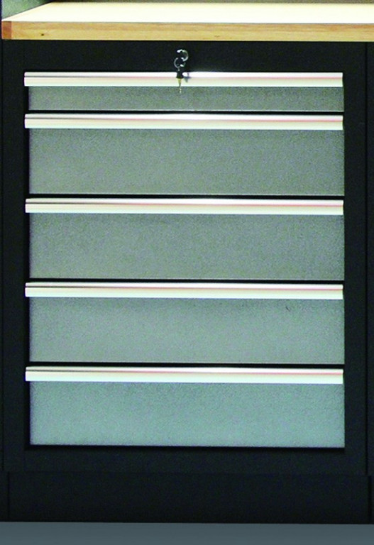 Torin BIG RED Celokovová skříňka s 5-ti šuplíky PROFI