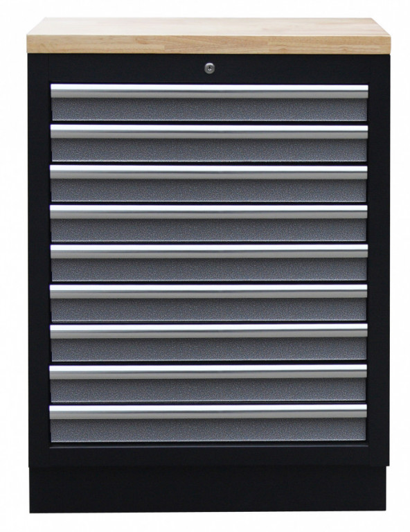 Torin BIG RED Celokovová skříňka s 9-ti šuplíky PROFI