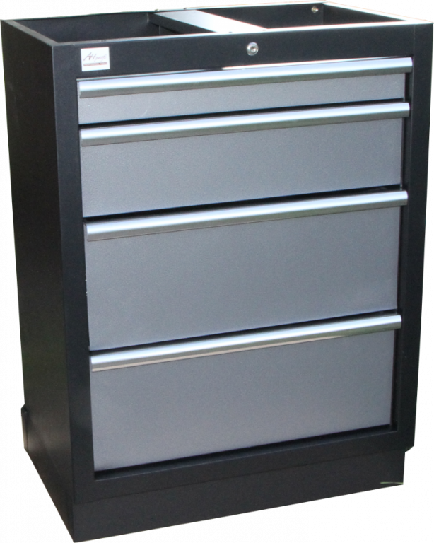 Torin BIG RED Celokovová skříňka se 4-mi šuplíky PROFI