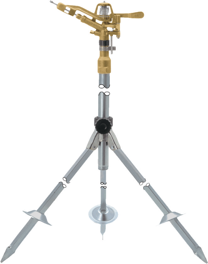 Vyrsa Postřikovač sektorový se stojanem 1"