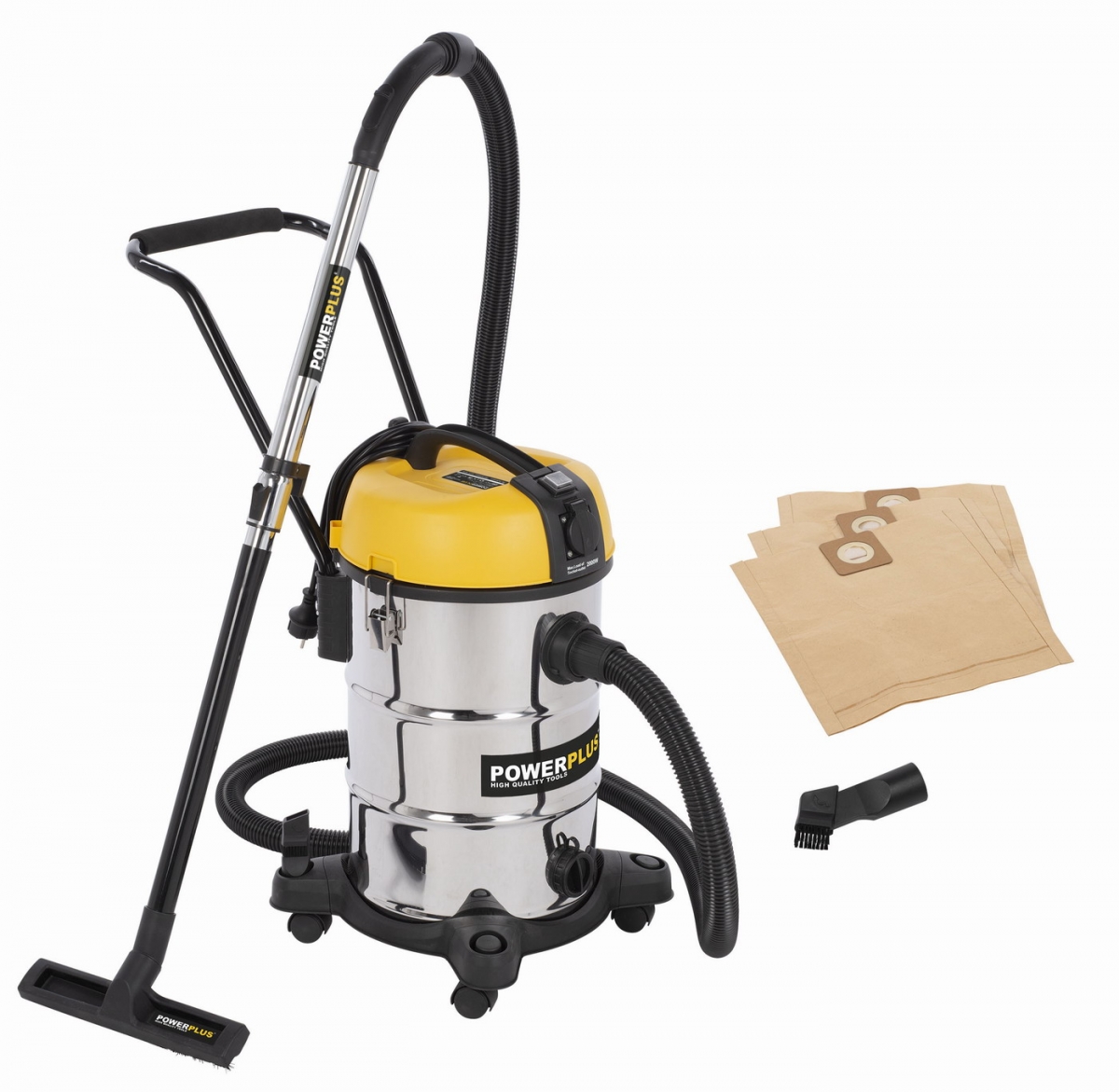 Vysavač POWERPLUS sucho / mokro 1 200 W