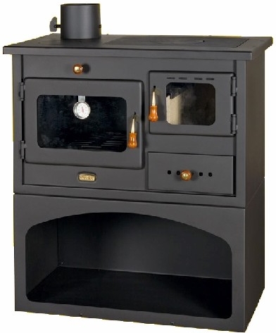 Sporák na tuhá paliva PRITY 1P34 levá