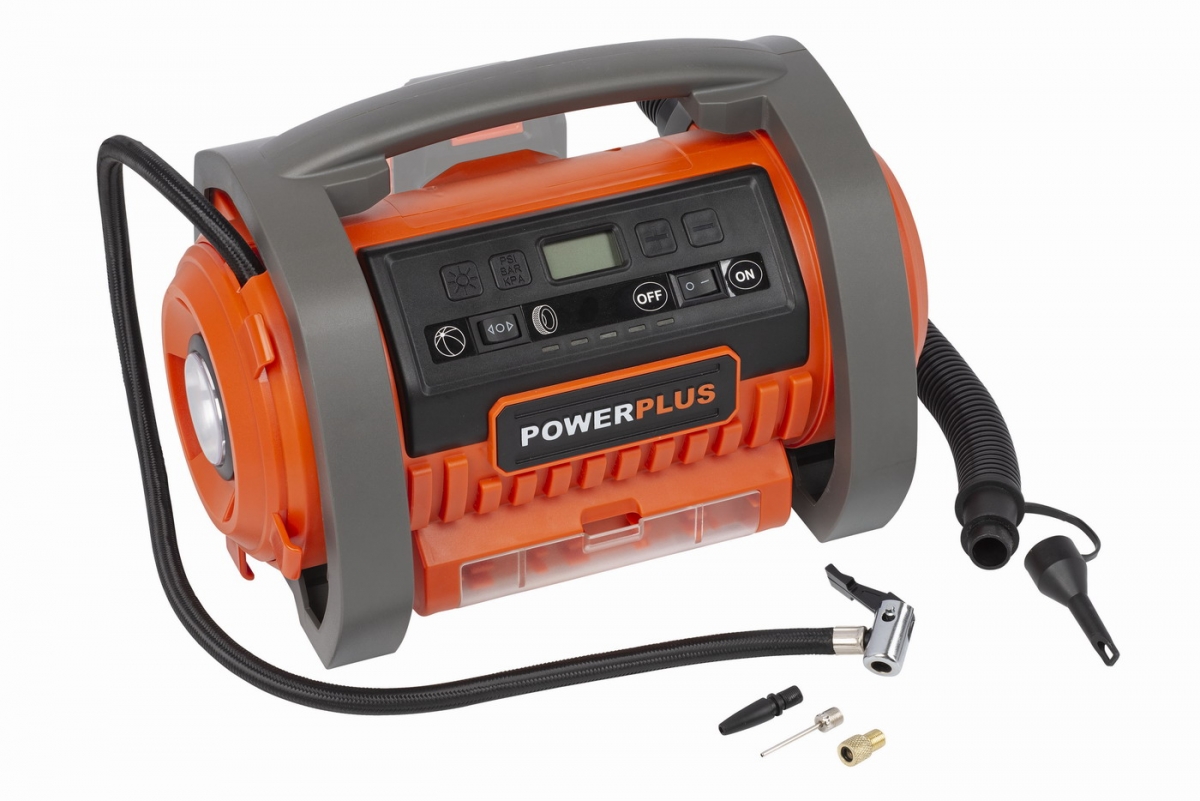 AKU kompresor POWERPLUS 20V (bez AKU)