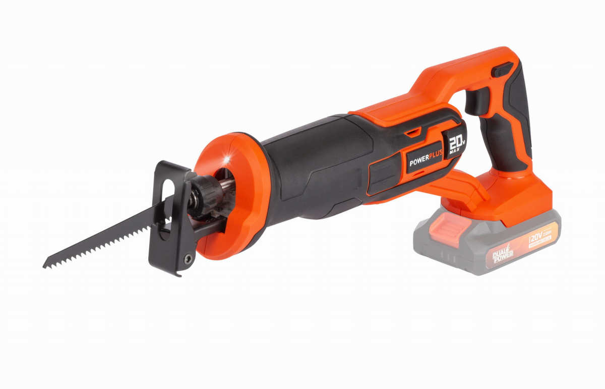 AKU ocasová pila POWERPLUS 20V (bez AKU)