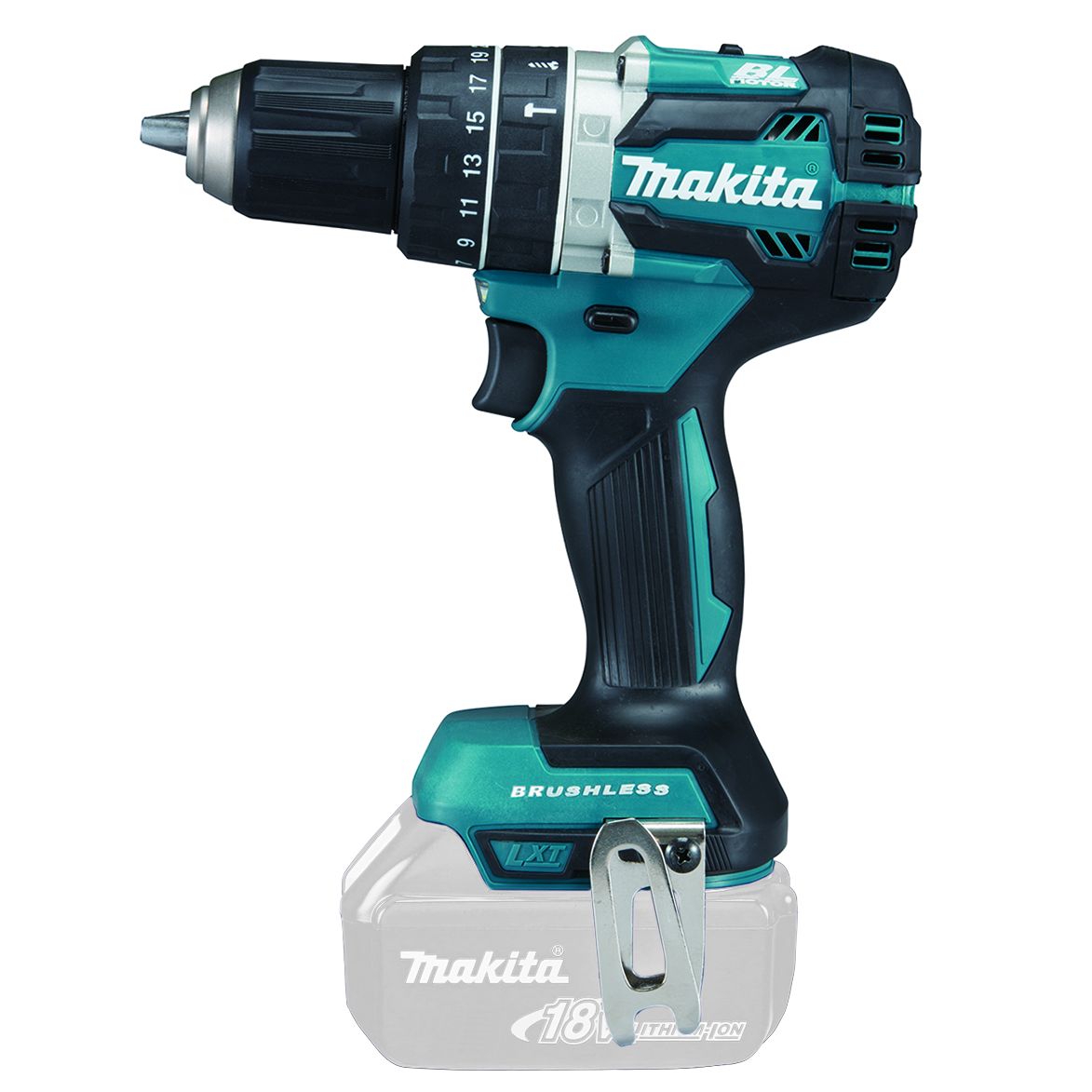 MAKITA AKU bezuhlíkový příklepový šroubovák Li-ion LXT 18V