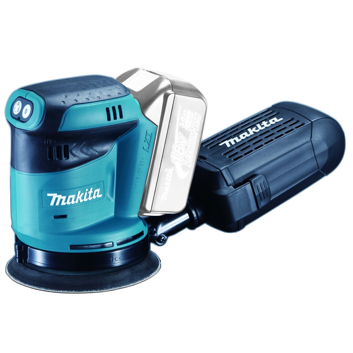 MAKITA AKU excentrická bruska Li-ion LXT 18V