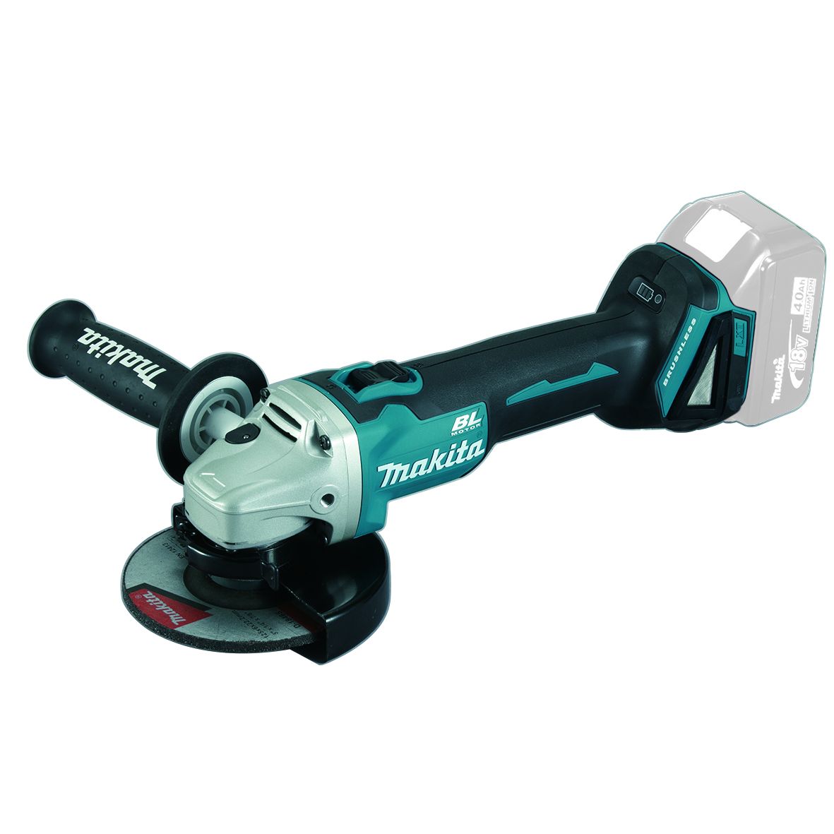MAKITA AKU úhlová bruska 125mm Li-ion LXT 18V