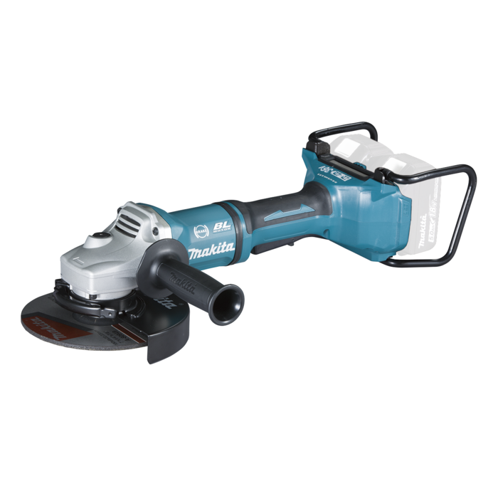 MAKITA AKU úhlová bruska 180mm Li-ion LXT 2x18V