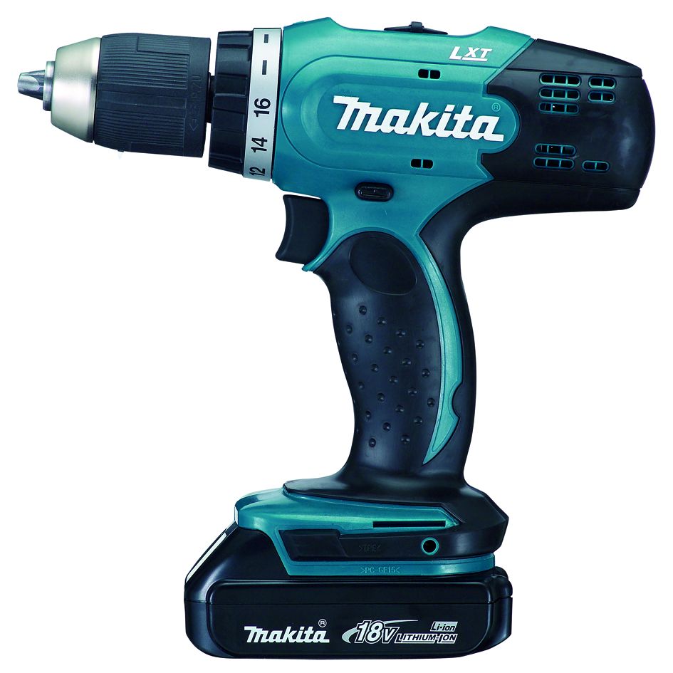 MAKITA AKU vrtací šroubovák Li-ion LXT 18V/1