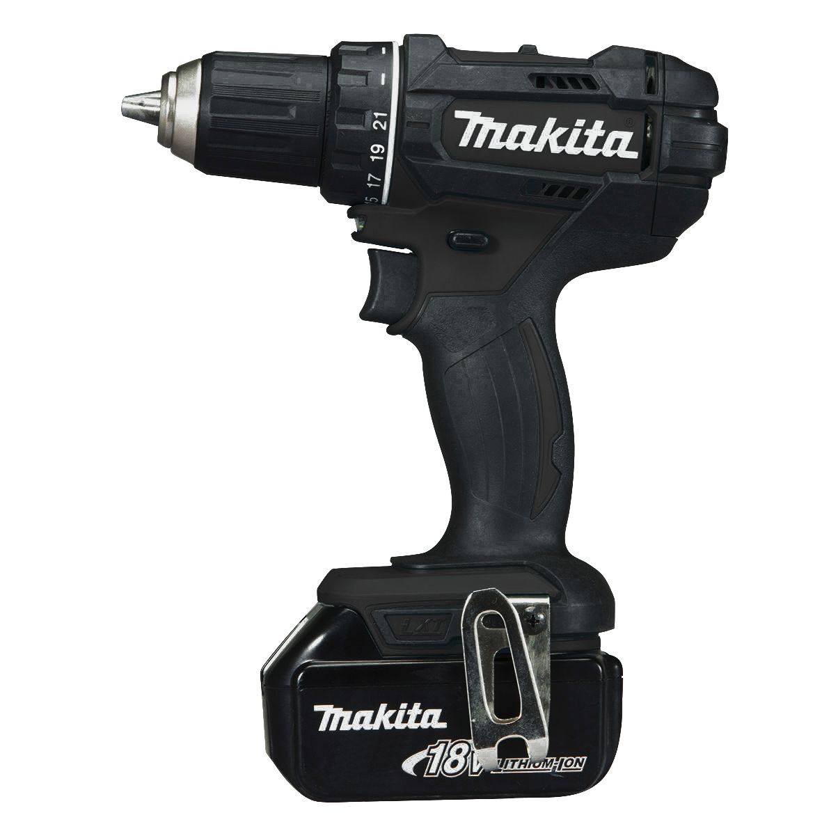 MAKITA AKU vrtací šroubovák černý Li-ion LXT 18V/3
