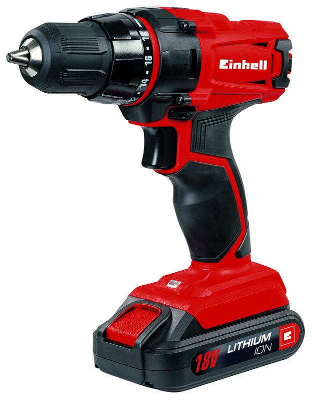 Vrtací aku šroubovák EINHELL TC-CD 18-2 Li (1x1